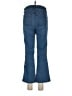 SPANX Chevron-herringbone Blue Jeans Size L - photo 2