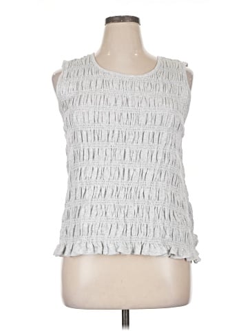 Jane and Delancey Sleeveless Blouse (view 1)