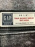 Gap Chevron-herringbone Gray Jeans Size 8 (tall) - photo 4