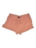 Gap 100% Cotton Solid Orange Shorts Size Lg Petite - photo 1