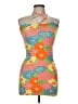Zara Orange Cocktail Dress Size M - photo 1