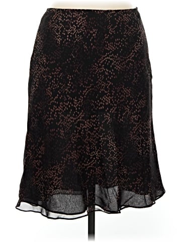 Ann Taylor Silk Skirt (view 1)