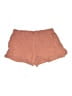 Gap 100% Cotton Solid Orange Shorts Size Lg Petite - photo 2