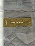 Everlane 100% Cotton Chevron-herringbone Blue Long Sleeve Button-Down Shirt Size 6 - photo 7