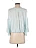 Free People Teal 3/4 Sleeve Blouse Size S - photo 2