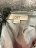 Ann Taylor LOFT Tweed Gray Casual Skirt Size 6 - photo 4