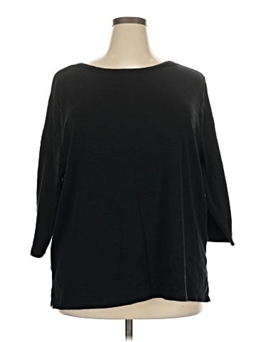 KIRKLAND Signature 3/4 Sleeve T-Shirt (view 1)
