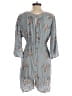 Motherhood Gray Blue Romper Size Med Maternity - photo 2