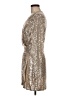 Ramy Brook Metallic Gold Silver Cocktail Dress Size 6 - photo 5