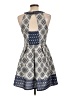 Rewind Argyle Blue Cocktail Dress Size L - photo 2