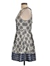 Rewind Argyle Blue Cocktail Dress Size L - photo 5