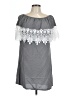 SWELL 100% Rayon Gray Short Sleeve Top Size L - photo 1
