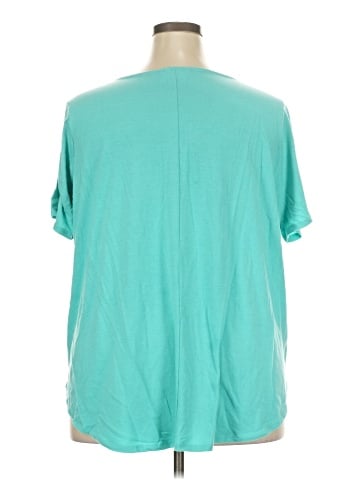 Zenana Short Sleeve Henley (view 2)