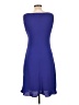 Evan Picone 100% Polyester Solid Blue Cocktail Dress Size 10 - photo 2