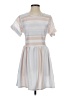 Unbranded Stripes Gray Casual Dress Size S - photo 1