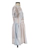 Unbranded Stripes Gray Casual Dress Size S - photo 4