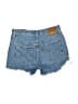 Levi's 100% Cotton Blue Denim Shorts Size 27 waist - photo 2