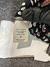 West Kei 100% Polyester Animal Print Black Short Sleeve Blouse Size M - photo 8