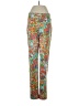 J. McLaughlin Print Green Casual Pants Size 4 - photo 1