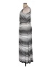 Espresso Stripes Silver Casual Dress Size XL - photo 5