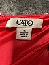 Cato 100% Polyester Red Cocktail Dress Size 10 - photo 7