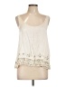 RUBY YAYA Ivory Sleeveless Blouse Size L - photo 1