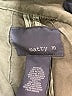 Matty M 100% Cotton Green Raincoat Size M - photo 6