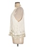 RUBY YAYA Ivory Sleeveless Blouse Size L - photo 5
