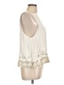 RUBY YAYA Ivory Sleeveless Blouse Size L - photo 4