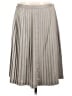 Calvin Klein Solid Gray Casual Skirt Size 12 - photo 1