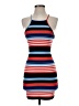A'gaci Stripes Blue Casual Dress Size S - photo 1