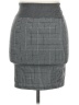 Papaya Houndstooth Gray Casual Skirt Size 16 - photo 1
