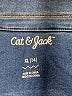 Cat & Jack Blue Denim Jacket Size 14 - photo 3