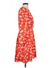 Eliza J 100% Polyester Floral Orange Casual Dress Size 12 - photo 4