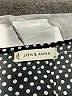 Jon & Anna 100% Polyester Polka Dots Black Short Sleeve Top Size M - photo 7