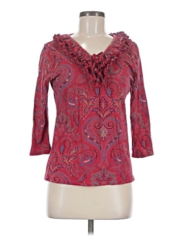 Lauren Jeans Co. 3/4 Sleeve Blouse (view 1)