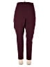 Torrid Solid Burgundy Active Pants Size 4X Plus (4) - photo 1
