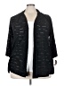 JM Collection Black Cardigan Size 2X - photo 1