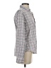 Frank & Eileen 100% Cotton Plaid Gray Long Sleeve Button-Down Shirt Size S - photo 4
