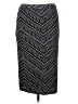 Matty M Chevron-herringbone Black Formal Skirt Size M - photo 1
