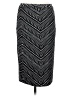Matty M Chevron-herringbone Black Formal Skirt Size M - photo 2