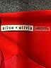 Alice + Olivia 100% Polyester Solid Red Jumpsuit Size 6 - photo 4