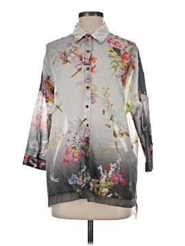 3 J Workshop 3/4 Sleeve Blouse