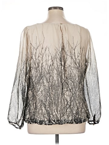 Roz & Ali Long Sleeve Blouse (view 2)