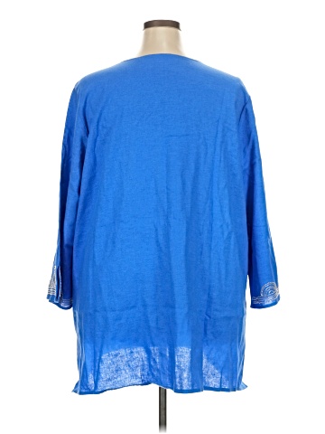 Bellysimma 3/4 Sleeve Blouse (view 2)