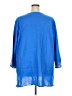Bellysimma Blue 3/4 Sleeve Blouse Size 3X - photo 2