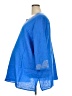Bellysimma Blue 3/4 Sleeve Blouse Size 3X - photo 5