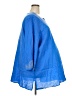 Bellysimma Blue 3/4 Sleeve Blouse Size 3X - photo 4