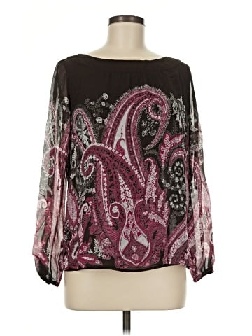 Ann Taylor Long Sleeve Blouse (view 1)