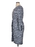 MICHAEL Michael Kors Print Blue Cocktail Dress Size 1X - photo 5